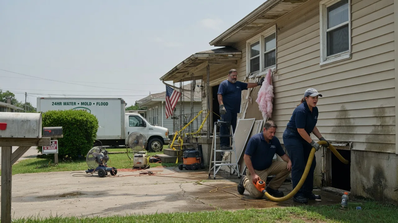 Water Damage Repair in Larose, LA near me